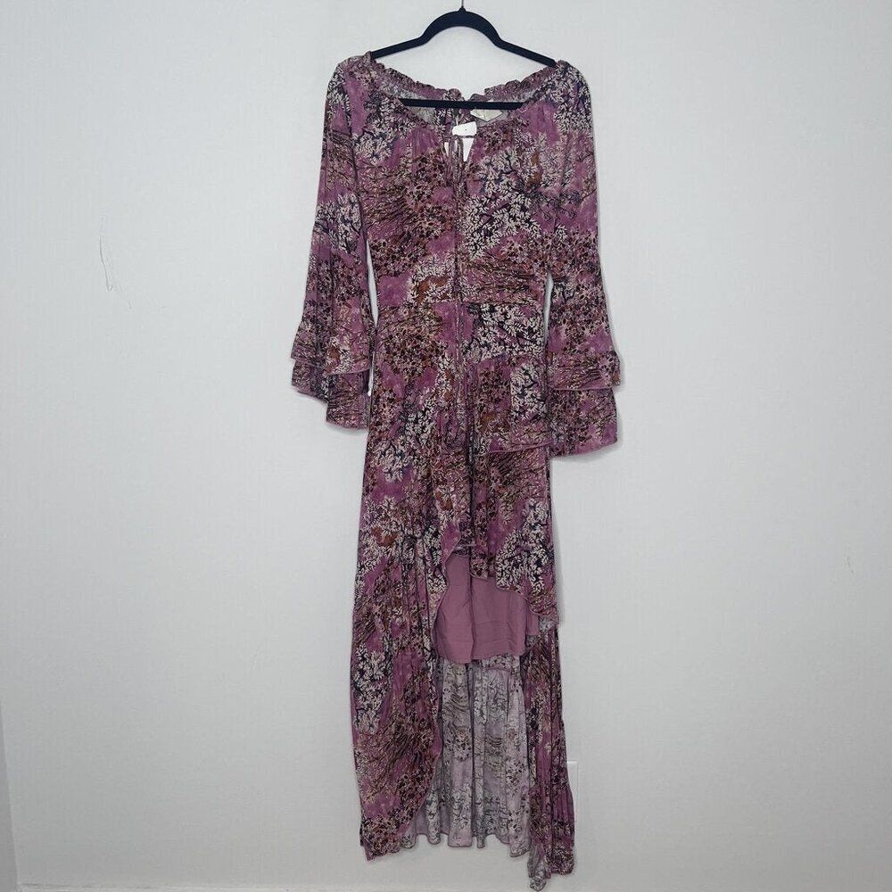 NWT Joyfolie Women’s Multi Color Maxi Dress Size XXS - Picture 1 of 3